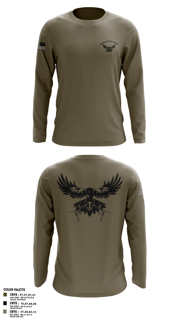 Long Sleeve Performance Polo, Stanislaus County Sheriff, Police, Teamtime, Team time, sublimation, custom sports apparel, team uniforms, spirit wear, spiritwear, sports uniforms, custom shirts, team store, custom team store, fundraiser sports, apparel fundraiser