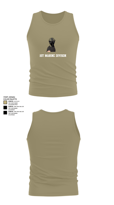1st marine divison 61808262 Tank Top - 99