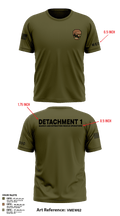 Detachment 1 27221981 Short Sleeve Performance Shirt - 25
