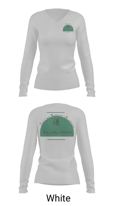 Susitna Karate AcademySusitna Karate Academy 54959251 Women's Long Sleeve V-neck Shirt - 9