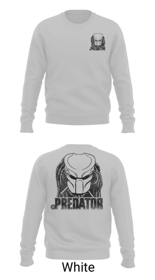 Crew Neck Sweatshirt, Predators, Men's Basketball, Teamtime, Team time, sublimation, custom sports apparel, team uniforms, spirit wear, spiritwear, sports uniforms, custom shirts, team store, custom team store, fundraiser sports, apparel fundraiser