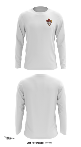 Long Sleeve Performance Shirt, Marion High School Soccer, Men's Soccer, Teamtime, Team time, sublimation, custom sports apparel, team uniforms, spirit wear, spiritwear, sports uniforms, custom shirts, team store, custom team store, fundraiser sports, apparel fundraiser