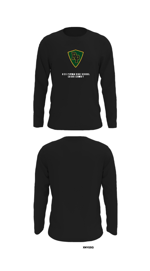 Long Sleeve Performance Shirt, Rex Putnam High School Cross Country, Cross Country, Teamtime, Team time, sublimation, custom sports apparel, team uniforms, spirit wear, spiritwear, sports uniforms, custom shirts, team store, custom team store, fundraiser sports, apparel fundraiser