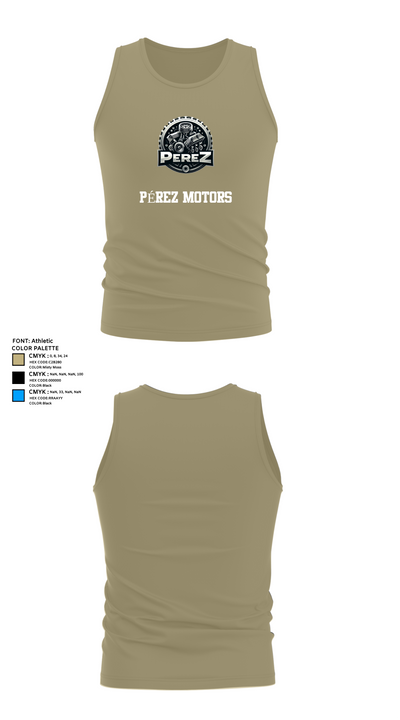 PÉREZ MOTORS 46833550 Tank Top - 44