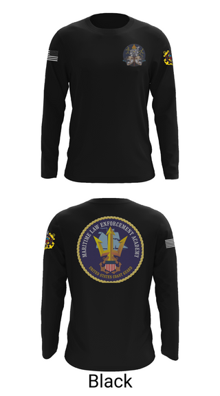 Long Sleeve Performance Shirt, MARITIME ENFORCEMENT SPECIALIST, Coast Guard, Teamtime, Team time, sublimation, custom sports apparel, team uniforms, spirit wear, spiritwear, sports uniforms, custom shirts, team store, custom team store, fundraiser sports, apparel fundraiser