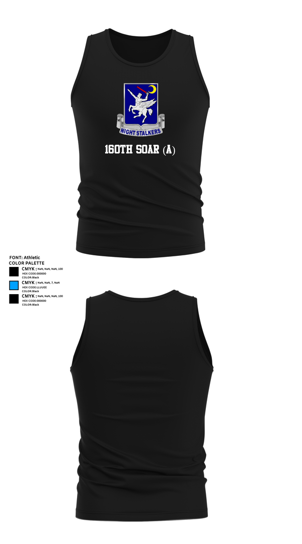 Tank Top, 160th SOAR (A), , Teamtime, Team time, sublimation, custom sports apparel, team uniforms, spirit wear, spiritwear, sports uniforms, custom shirts, team store, custom team store, fundraiser sports, apparel fundraiser