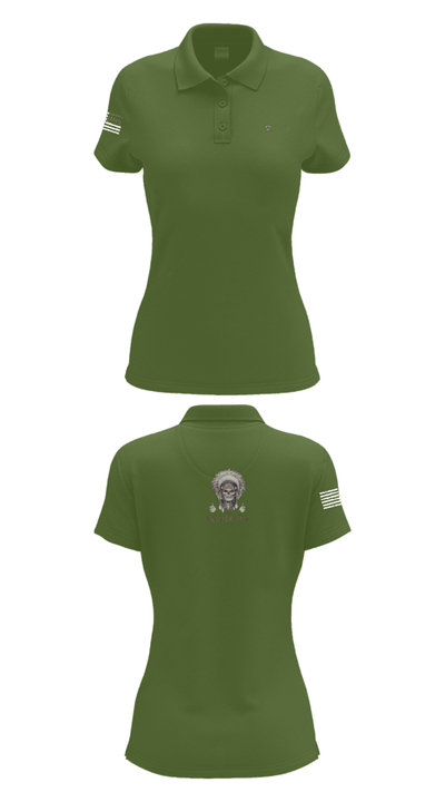1/149th BCO INF REG 3rd PLT 77342466 Women's Short Sleeve Performance Polo  - 55