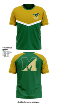 Brick Memorial High School Cheer 20877366 Short Sleeve Performance Shirt - 1