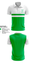 Brick Township High School Swimming 94973872 Short Sleeve Performance Polo - 1