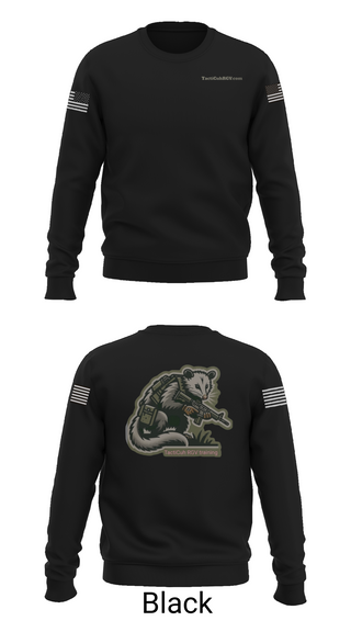 Crew Neck Sweatshirt, TactiCuhRGV.com, Police, Teamtime, Team time, sublimation, custom sports apparel, team uniforms, spirit wear, spiritwear, sports uniforms, custom shirts, team store, custom team store, fundraiser sports, apparel fundraiser