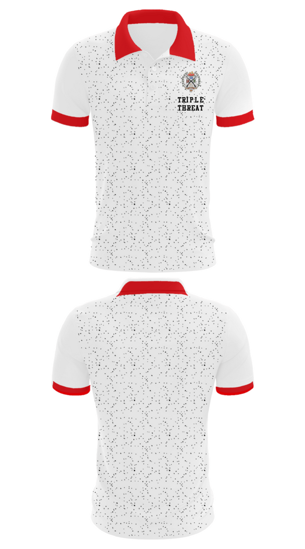 Short Sleeve Performance Polo, Triple Threat, Spirit Store, Teamtime, Team time, sublimation, custom sports apparel, team uniforms, spirit wear, spiritwear, sports uniforms, custom shirts, team store, custom team store, fundraiser sports, apparel fundraiser