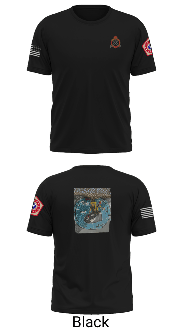 Old School Cotton Feel Shirt, 34th DSB, Army, Teamtime, Team time, sublimation, custom sports apparel, team uniforms, spirit wear, spiritwear, sports uniforms, custom shirts, team store, custom team store, fundraiser sports, apparel fundraiser