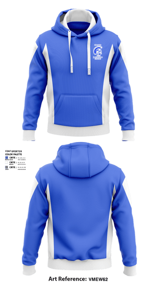 Hoodie, Orland Jr Trojans Cheer, Cheer, Teamtime, Team time, sublimation, custom sports apparel, team uniforms, spirit wear, spiritwear, sports uniforms, custom shirts, team store, custom team store, fundraiser sports, apparel fundraiser