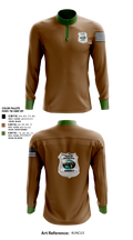 Peoples Protection Agency, LLC 33434129 Quarter Zip Jacket - 30