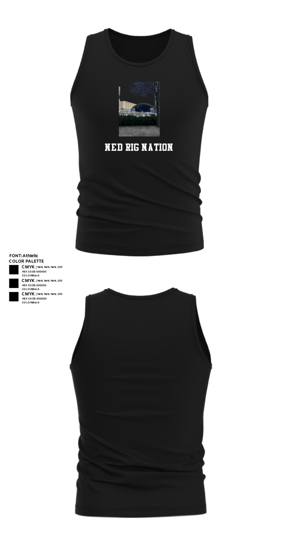 Tank Top, Ned Rig nation, Baseball, Teamtime, Team time, sublimation, custom sports apparel, team uniforms, spirit wear, spiritwear, sports uniforms, custom shirts, team store, custom team store, fundraiser sports, apparel fundraiser