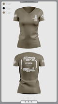 Mx Plt E. Co 2-4 GSAB 4580239 Women's Short Sleeve V-neck Shirt - 1
