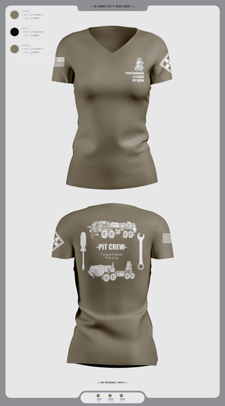 Womens Short Sleeve Vneck Shirt, Mx Plt E. Co 2-4 GSAB, Army, Teamtime, Team time, sublimation, custom sports apparel, team uniforms, spirit wear, spiritwear, sports uniforms, custom shirts, team store, custom team store, fundraiser sports, apparel fundraiser