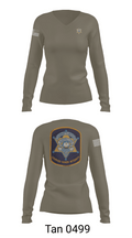 Criminal Investigation 3938601 Women's Long Sleeve V-neck Shirt - 73