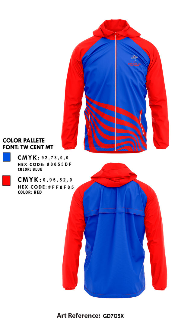 Windbreaker, Saint Marys Area High School Cross Country, Cross Country, Teamtime, Team time, sublimation, custom sports apparel, team uniforms, spirit wear, spiritwear, sports uniforms, custom shirts, team store, custom team store, fundraiser sports, apparel fundraiser