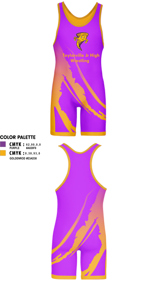 Wrestling Singlet, Taylorville Jr High, Wrestling, Teamtime, Team time, sublimation, custom sports apparel, team uniforms, spirit wear, spiritwear, sports uniforms, custom shirts, team store, custom team store, fundraiser sports, apparel fundraiser