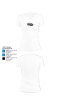EJ TOWING AND RECOVERY 5748592 Women's Short Sleeve V-neck Shirt - 18