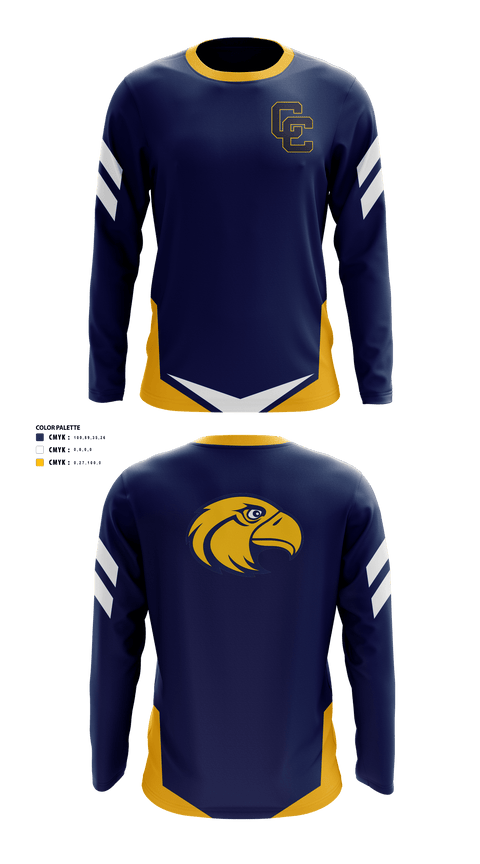 Long Sleeve Performance Shirt, Columbia Central Senior High School Golf, Golf, Teamtime, Team time, sublimation, custom sports apparel, team uniforms, spirit wear, spiritwear, sports uniforms, custom shirts, team store, custom team store, fundraiser sports, apparel fundraiser