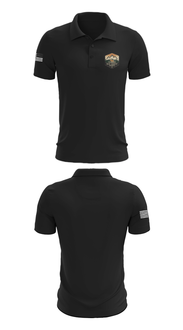 Short Sleeve Performance Polo, BackCountry Heroes, , Teamtime, Team time, sublimation, custom sports apparel, team uniforms, spirit wear, spiritwear, sports uniforms, custom shirts, team store, custom team store, fundraiser sports, apparel fundraiser
