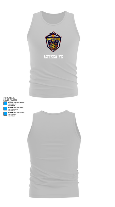 Azteca FC 18837514 Tank Top - 13