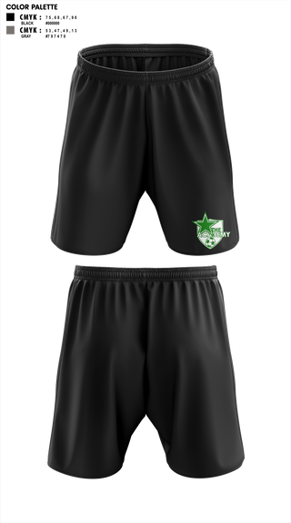 Athletic Shorts With Pockets, Lil' Shooters Starter Soccer, Men's Soccer, Teamtime, Team time, sublimation, custom sports apparel, team uniforms, spirit wear, spiritwear, sports uniforms, custom shirts, team store, custom team store, fundraiser sports, apparel fundraiser