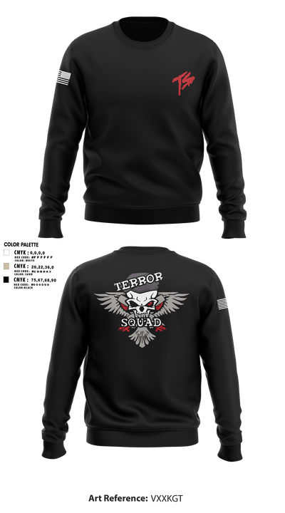 Terro Squad 89875983 Crew Neck Sweatshirt - 6