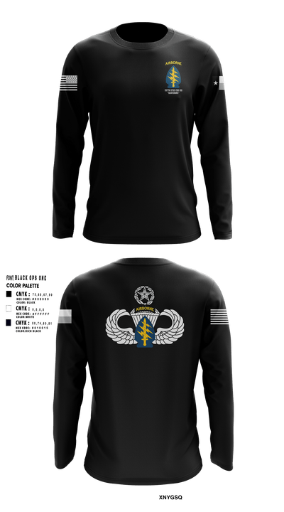 197th STSC (SO)(A) 32760162 Long Sleeve Performance Shirt - 3