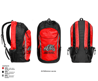 Gear Bag, Okmulgee High School Football, Football, Teamtime, Team time, sublimation, custom sports apparel, team uniforms, spirit wear, spiritwear, sports uniforms, custom shirts, team store, custom team store, fundraiser sports, apparel fundraiser
