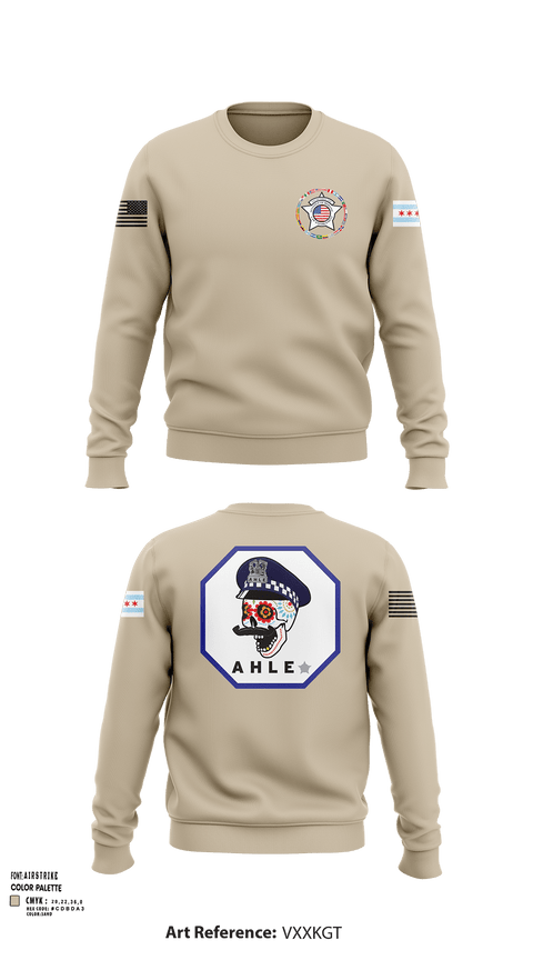 Crew Neck Sweatshirt, Cpd, Police, Teamtime, Team time, sublimation, custom sports apparel, team uniforms, spirit wear, spiritwear, sports uniforms, custom shirts, team store, custom team store, fundraiser sports, apparel fundraiser