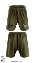 B Co 1-54 SFAB MAT 6122 Athletic Shorts With Pockets - 125