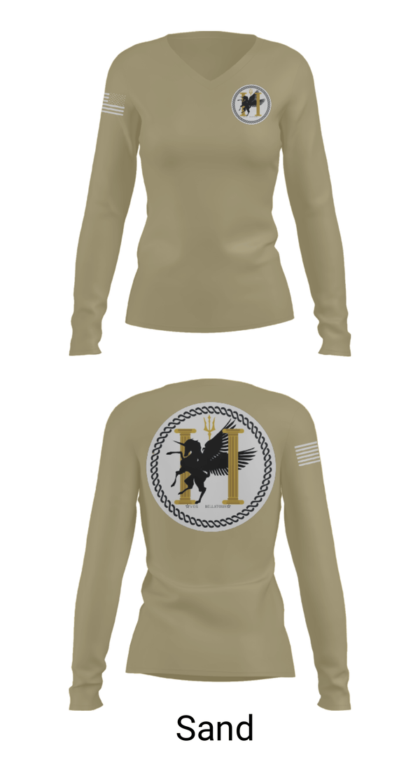Women's Long Sleeve Vneck Shirt, TCC2, Navy, Teamtime, Team time, sublimation, custom sports apparel, team uniforms, spirit wear, spiritwear, sports uniforms, custom shirts, team store, custom team store, fundraiser sports, apparel fundraiser
