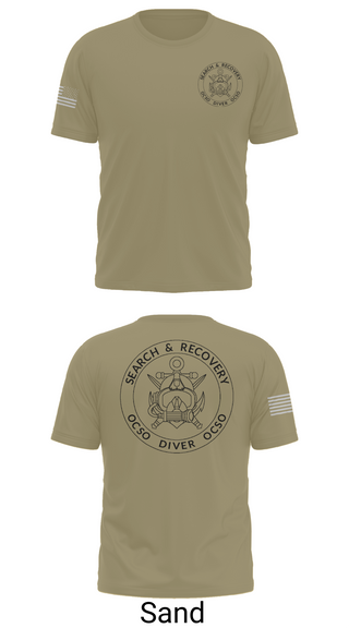 Old School Cotton Feel Shirt, Underwater Search & Recovery Team, Police, Teamtime, Team time, sublimation, custom sports apparel, team uniforms, spirit wear, spiritwear, sports uniforms, custom shirts, team store, custom team store, fundraiser sports, apparel fundraiser