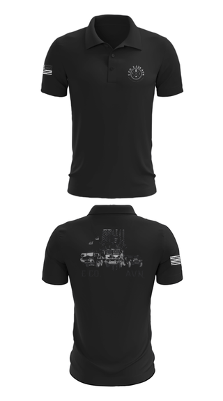 Short Sleeve Performance Polo, B Co. 1-126AVN, Army, Teamtime, Team time, sublimation, custom sports apparel, team uniforms, spirit wear, spiritwear, sports uniforms, custom shirts, team store, custom team store, fundraiser sports, apparel fundraiser