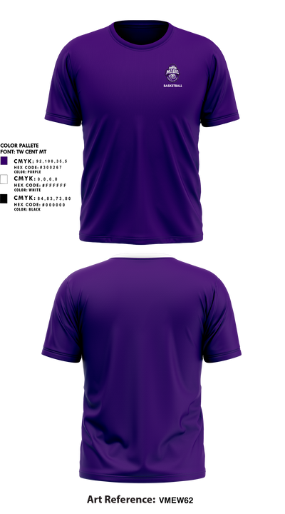 Northwest Magic Basketball 74207630 Short Sleeve Performance Shirt - 5