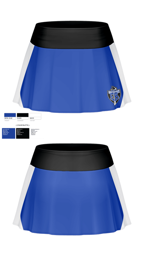Skort, East Burke Middle School Cheer, Cheer, Teamtime, Team time, sublimation, custom sports apparel, team uniforms, spirit wear, spiritwear, sports uniforms, custom shirts, team store, custom team store, fundraiser sports, apparel fundraiser