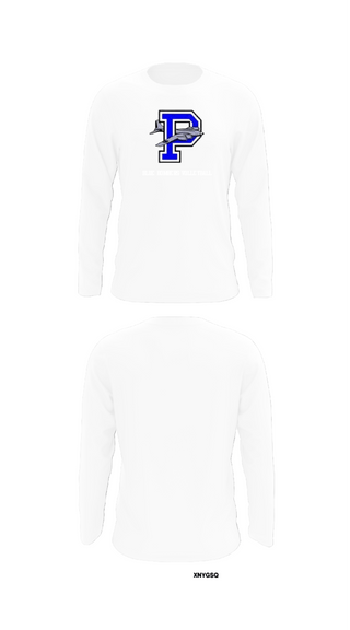 Long Sleeve Performance Shirt, Blue Bombers Volleyball, Women's Volleyball, Teamtime, Team time, sublimation, custom sports apparel, team uniforms, spirit wear, spiritwear, sports uniforms, custom shirts, team store, custom team store, fundraiser sports, apparel fundraiser
