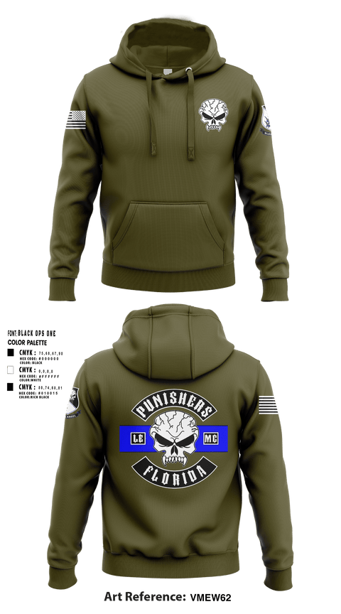 Hoodie, Punishers LEMC, , Teamtime, Team time, sublimation, custom sports apparel, team uniforms, spirit wear, spiritwear, sports uniforms, custom shirts, team store, custom team store, fundraiser sports, apparel fundraiser