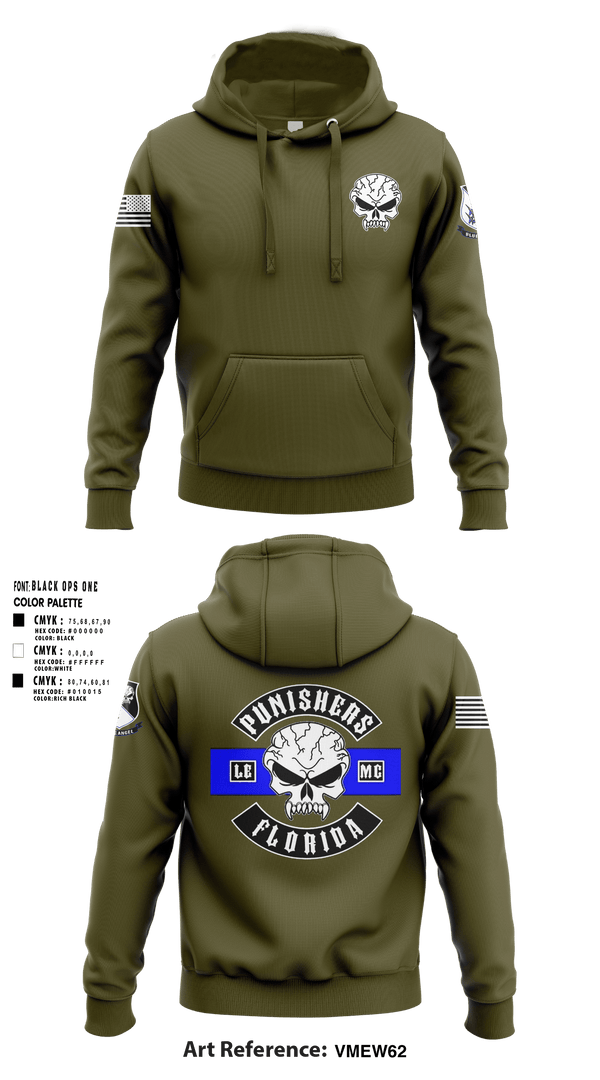 Hoodie, Punishers LEMC, , Teamtime, Team time, sublimation, custom sports apparel, team uniforms, spirit wear, spiritwear, sports uniforms, custom shirts, team store, custom team store, fundraiser sports, apparel fundraiser