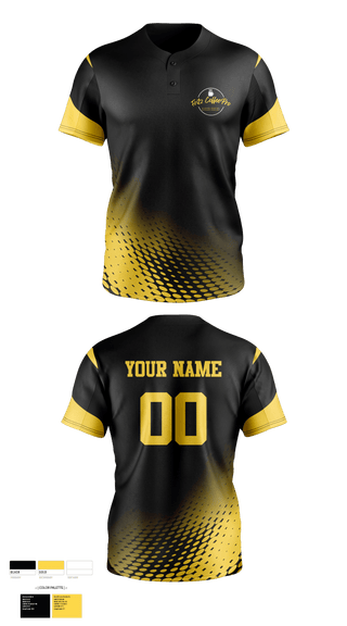 Two Button Softball Jersey, Punshers, Softball, Teamtime, Team time, sublimation, custom sports apparel, team uniforms, spirit wear, spiritwear, sports uniforms, custom shirts, team store, custom team store, fundraiser sports, apparel fundraiser