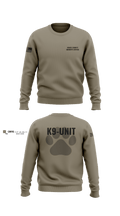 Vance County Sheriff's Office  K9 Unit 48237740 Crew Neck Sweatshirt - 3