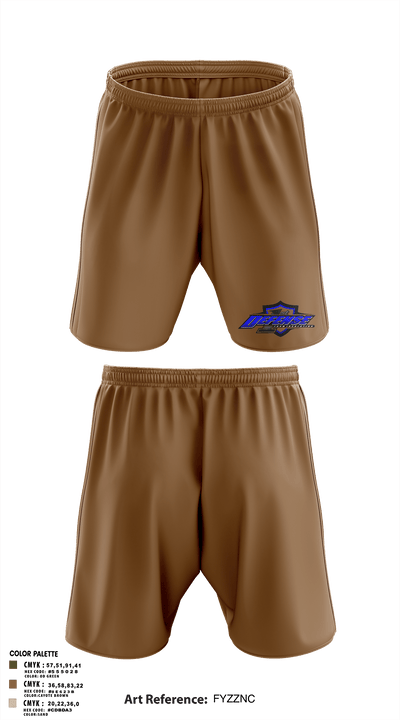 1st Defense Foam Insulation 48484867 Athletic Shorts With Pockets - 2