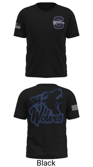 Short Sleeve Performance Shirt, Shawnee Middle School Cheer, Cheer, Teamtime, Team time, sublimation, custom sports apparel, team uniforms, spirit wear, spiritwear, sports uniforms, custom shirts, team store, custom team store, fundraiser sports, apparel fundraiser