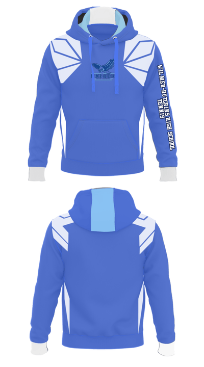 Wilmer-Hutchins High School Tennis 43390084 Hoodie - 22