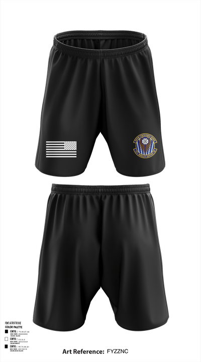 721st Mobility Support Squadron 57301201 Athletic Shorts With Pockets - 116