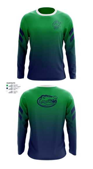 Long Sleeve Performance Shirt, Spring Creek High School Basketball, Men's Basketball, Teamtime, Team time, sublimation, custom sports apparel, team uniforms, spirit wear, spiritwear, sports uniforms, custom shirts, team store, custom team store, fundraiser sports, apparel fundraiser
