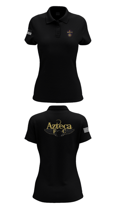 Azteca 61641395 Women's Short Sleeve Performance Polo  - 36